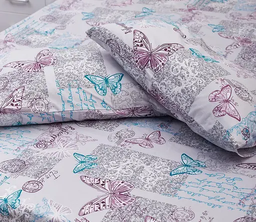 Набір наволочок Moon&Star Бязь Gold Люкс Butterfly 40х60 см 2 шт - фото 2