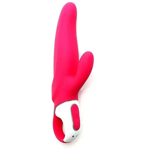 Вибратор-кролик Satisfyer Vibes Mr. Rabbit литой силикон 12 режимов для двойной стимуляции - фото 3