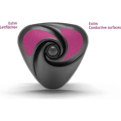 Вибратор с электростимуляцией Mystim Heart's Desire Black SO8146 (108530) - фото 8