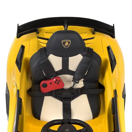 Электромобиль детский Bambi Lamborghini M 4787EBLR-6 с пультом управления Желтый - фото 6
