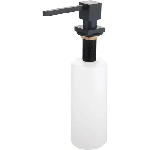 Комплект чорної кухонної мийки та змішувача Nett з нержавіючої сталі NB-4643 - фото 7