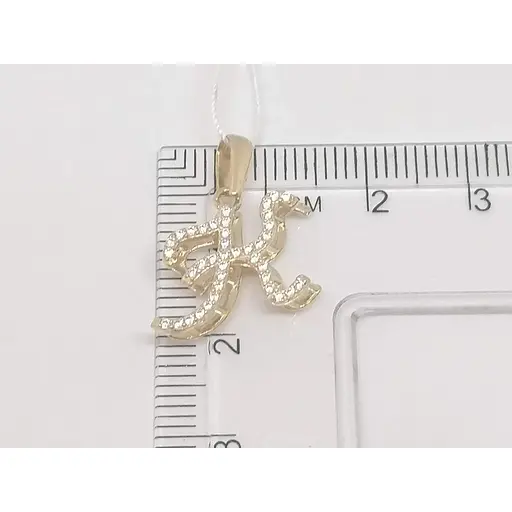 Золота підвіска Favoritum з фіанітами. 311579_К - фото 3