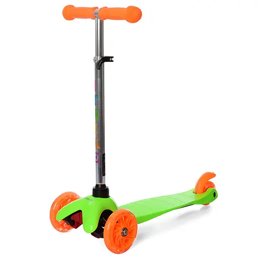 Дитячий самокат iTrike BB 3-013-4-C-GR MINI колеса, що світяться