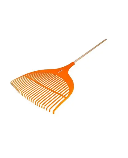 Граблі віялові пластмасові - у зборі з києм кольорові АВС