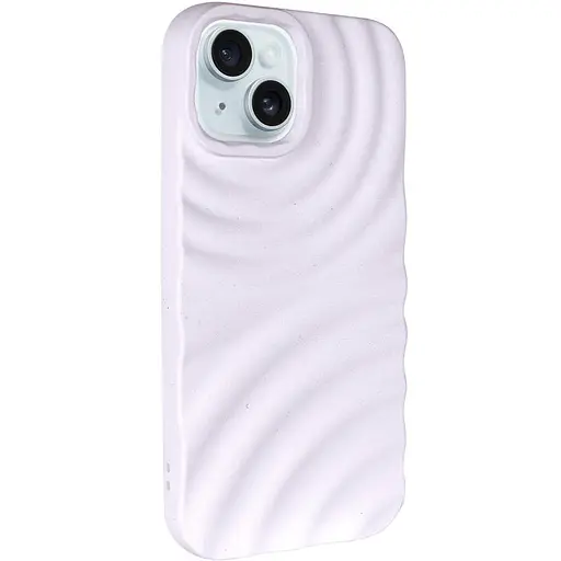 Чохол Epik TPU MonoWave для Apple iPhone 15, 6.1 White