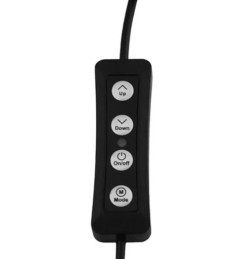 LED лампа 26 см M26 Кільцева Чорний - фото 3