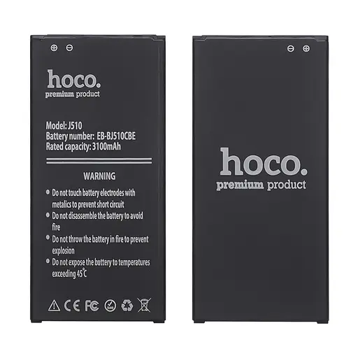 Акумулятор Hoco EB-BJ510CBE для Samsung J510/J510F/J5108/J5 (2016) - фото 2