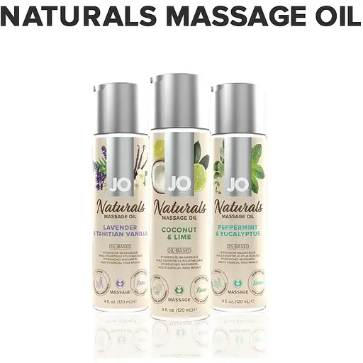 Массажное масло System JO Naturals Massage Oil Coconut&Lime 120 мл - фото 5