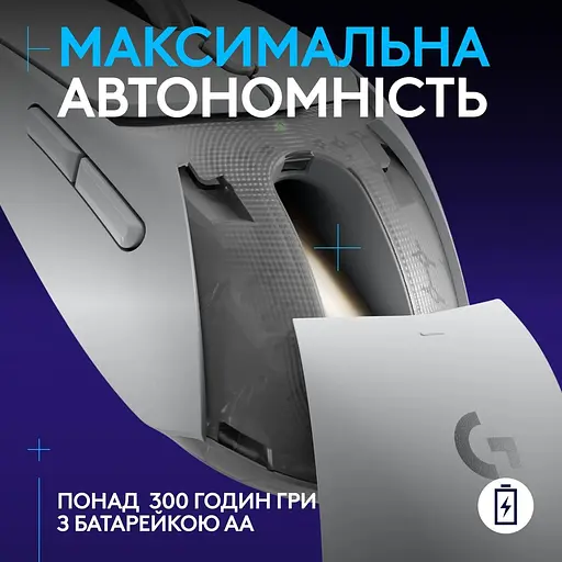 Бездротова миша Logitech G309 Lightspeed Wireless White (910-007207) - фото 5