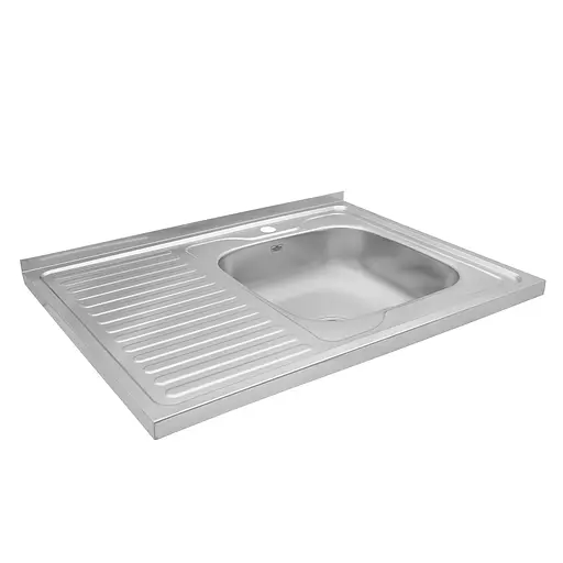 Кухонная мойка Kroner KRP Dekor-6080R (0,6 мм) CV022815, Decor - фото 6