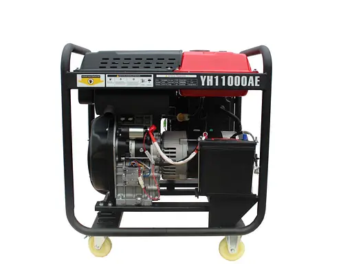 Дизельний генератор MAST GROUP + газова плитка Orcamp CK-505 + електричний обігрівач Gardyer HE2000 та лійка (KYH11000AE) - фото 6