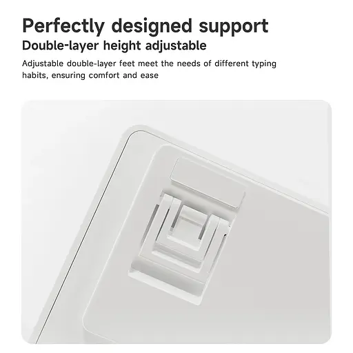 Игровая механическая проводная клавиатура Ajazz Ak690 / 68 клавиш / Hot-Swap / RGB / Melard Switch MC / Purple - фото 4