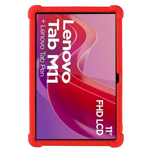 Чохол SoftGel Kids дитячий Xiaoxin Pad 2024 / Tab M11 TB330FU TB331FU Червоний - фото 4