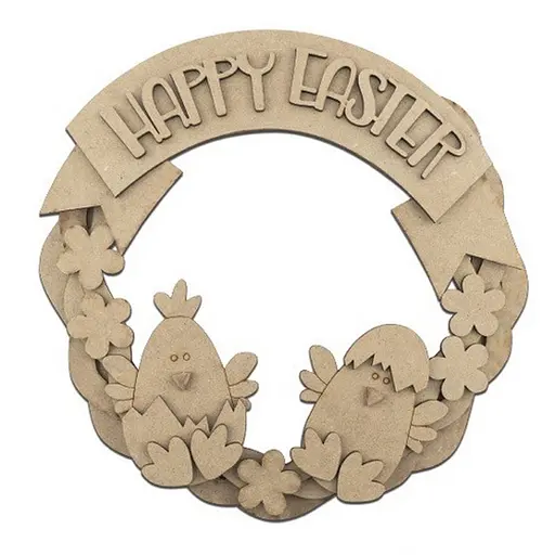 Заготовка для декорирования "Happy Easter-1" Fabrika Decoru FDPO-143 - фото 1