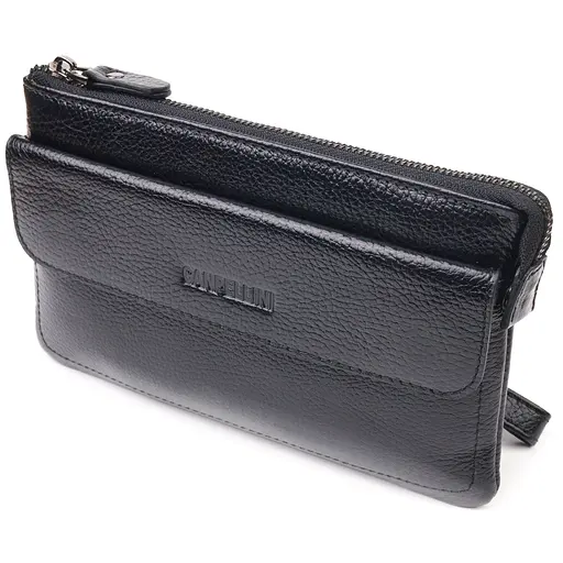 Клатч кожаный мужской Canpellini 21,5х13,5х1 см sum0022425 - фото 1