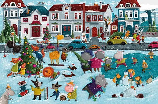 Книга Мій перший віммельбух. Пори року. Автор - Олена Бугренкова (ARTBOOKS) - фото 2