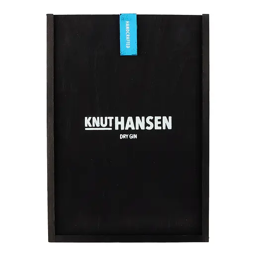 Набір: Джин Knut Hansen Dry 42% 0.5 л + 2 склянки - фото 4