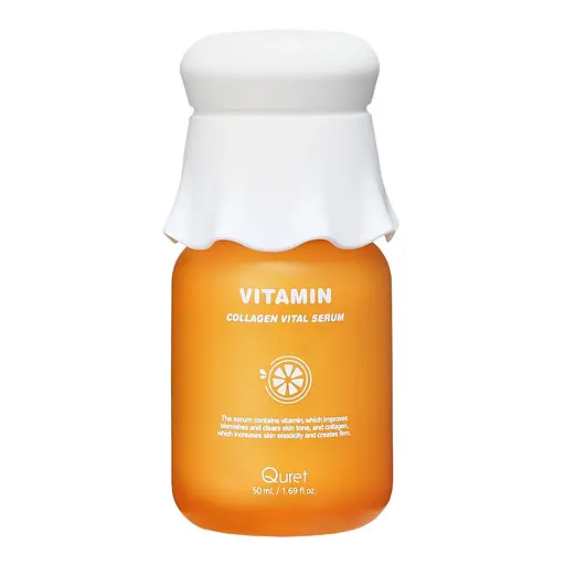 Сироватка для обличчя Quret Vitamin Collagen Vital Serum з вітамінами та колагеном 50 мл - фото 1