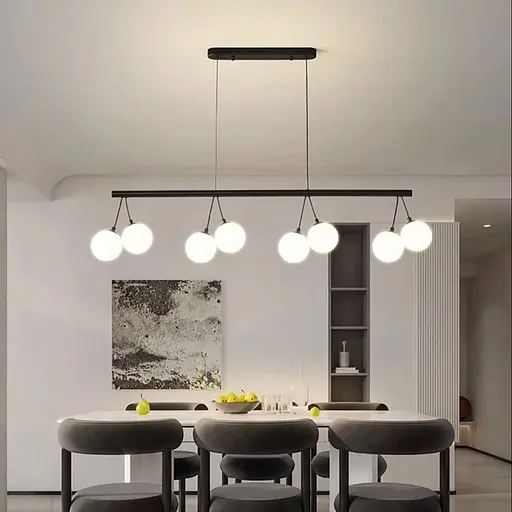 Видовжена люстра Magic Beans Line.F SG 18L-1200 BK - фото 2