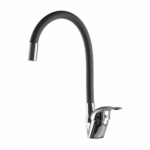 Смеситель для кухни EcoMix E-GEZ-203SLR-Gray Графит - фото 4