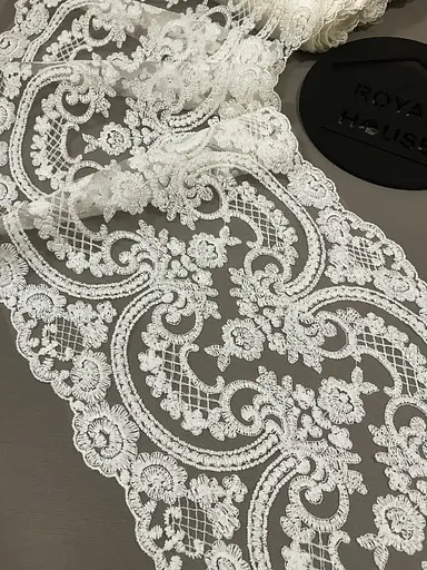 Мереживо Арка подвійна кремове - фото 2