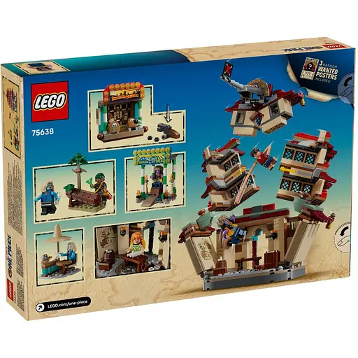 Конструктор LEGO One Piece Битва в Арлонг-парке 926 деталей (75638) - фото 10