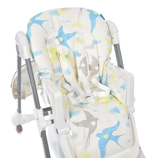 Детский стульчик для кормления M 3233L Freedom на колесиках - фото 2