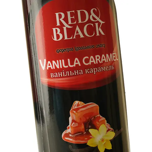 Сироп Red&Black Ванільна карамель 0.7 л - фото 5