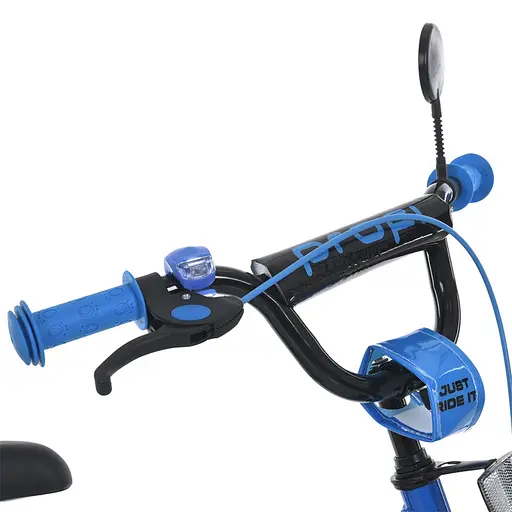 Велосипед дитячий MB 16012-1, 16 дюймів, синій - фото 4