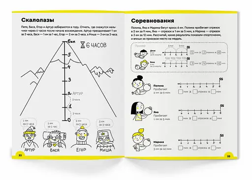Настільна гра Банда розумників Набір зошитів Множення (частина 1 + частина 2) (УКР-107+1) - фото 3