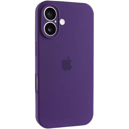 Чохол Epik Silicone Case Full Camera Protective AA для Apple iPhone 16, 6.1 Фіолетовий/Amethyst - фото 1