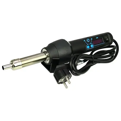 Термофен WEP 8858-I со встроенным цифровым блоком управления (регулировка t 100-480 гр C, 650W, 220V)