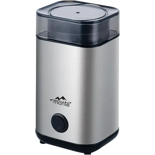 Кофемолка Monte 200 Вт корпус и нож из нержавеющей стали