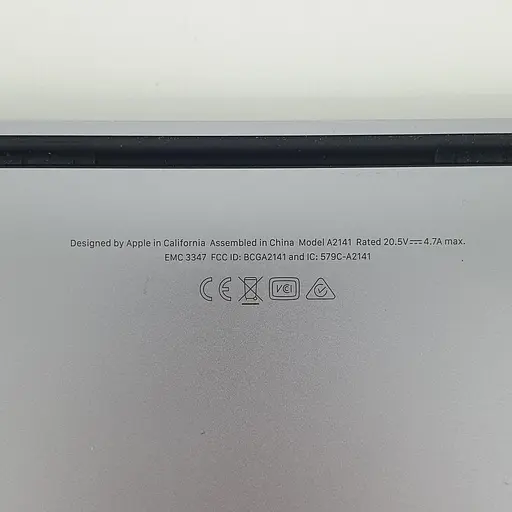 Ноутбук Apple MacBook Pro 16" A2141 (C02DP1L3MD6M) (i7-9750H/16/512SSD/PRO 5300M) - Class A- - фото 3