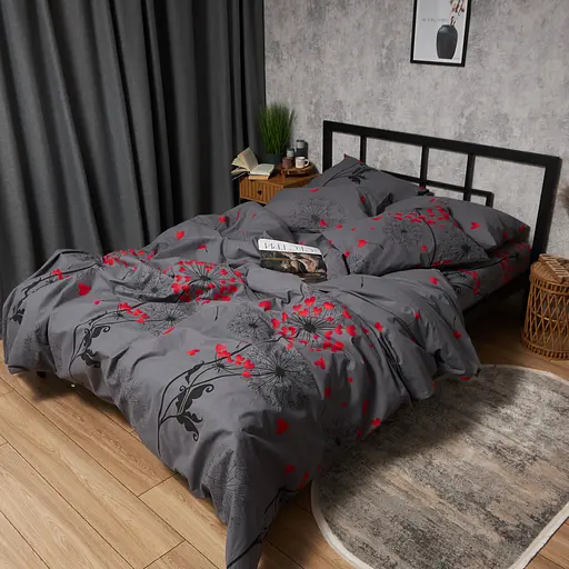 Пододеяльник Moon&Star Бязь Gold Люкс Dandelion Lov King Size 220x240 см - фото 3