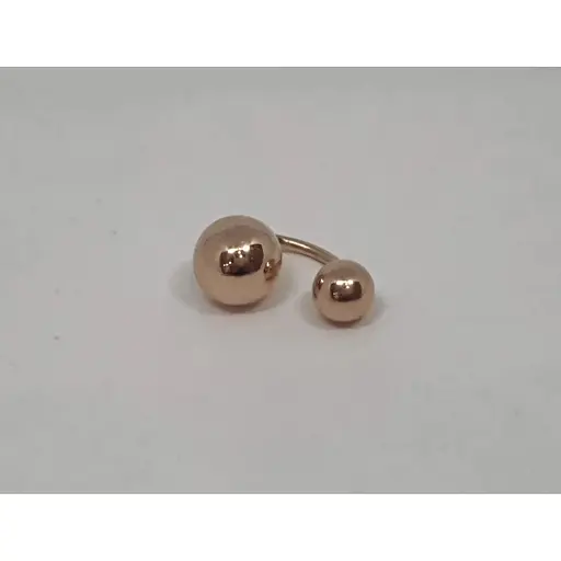 Золота сережка-пірсинг Favoritum. 310129_7 - фото 2