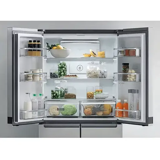 Холодильник Whirlpool многодверный 187.4x90.9х69.8 холод. отд. 384 л мороз. отд. 207 л 4дв. А++ NF инв. дисплей нерж - фото 5