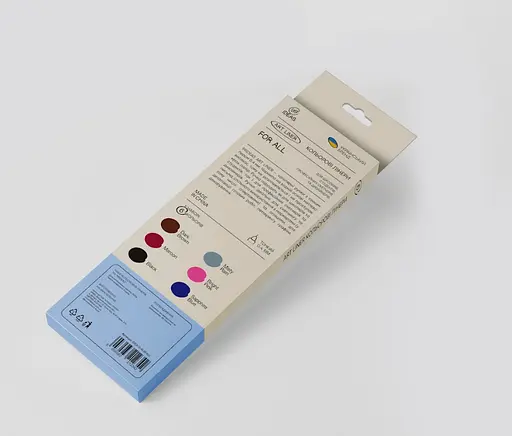 Набір кольорових лінерів, 6 кольорів, 6 set For all, IDEA10-AL6FALL, 99IDEAS - фото 3