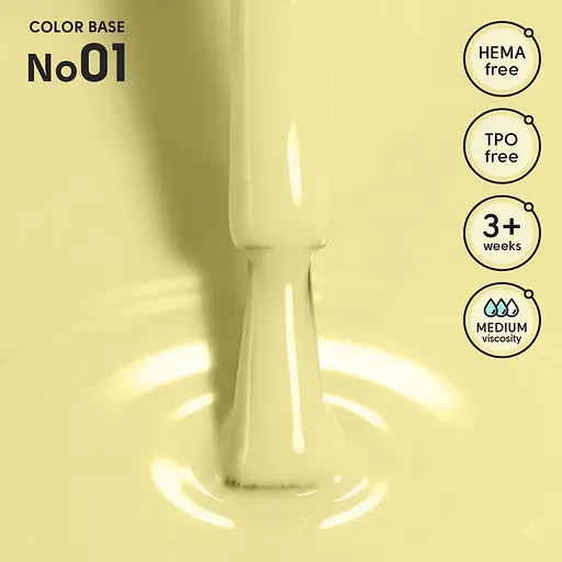 Кольорова база Shelly 01 Color Base 12 мл - фото 2