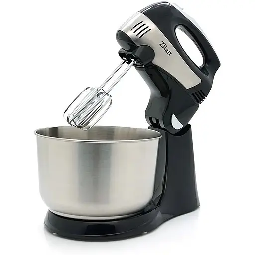 Миксер с чашей Zilan ZLN8198, 300W, silver/black