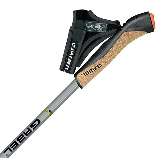 Палиці для скандинавської ходьби Gabel X-5 Black/Yellow 130 (7008351131300) (DAS301687) - фото 2