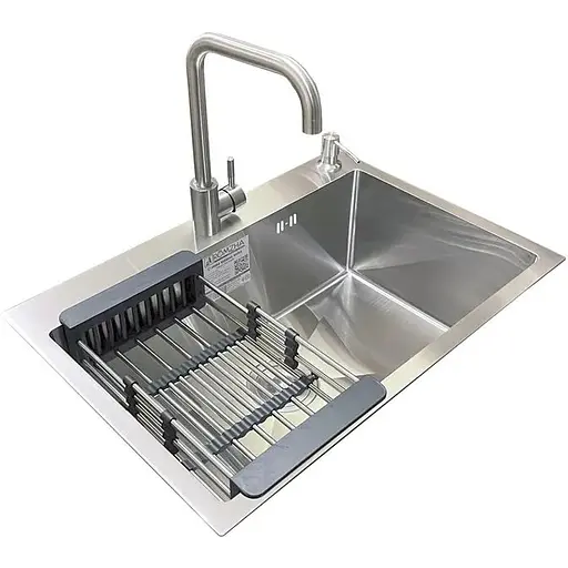 Комплект мойка + смеситель Romzha Arta U-600S (B) - фото 3