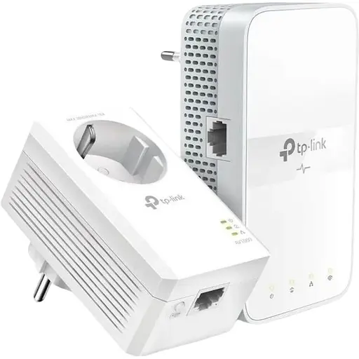 Комплект адаптеров TP-Link Powerline TL-WPA7617KIT AV1000, 1xGE, AC1200, (TL-WPA7617 1шт, TL-PA7017P 1шт), MESH