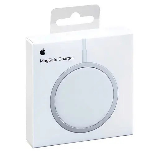 БЗП MagSafe Charger for Apple 25W (AAA) (box) White - фото 3