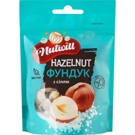 Фундук с солью Nutwill 100 г (SG-100)