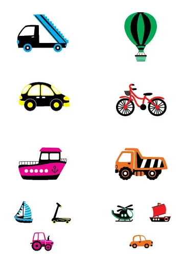 Мій перший транспорт. Контрастні картинки - фото 6