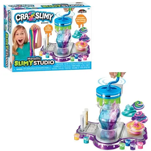 Слайм Cra-Z-Art Metallic Slimy Studio 21 од. (60016CRA) - фото 3