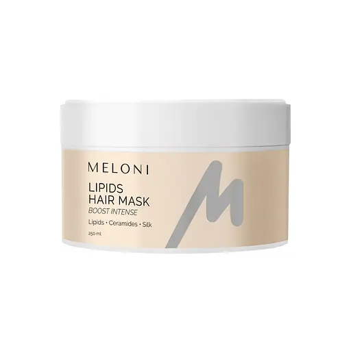 Липидная маска для волос с кератином, церамидами и белками шелка Boost intense Meloni 250 мл - фото 1