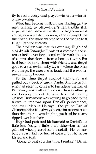 The Sum of All Kisses. Smythe-Smith Quartet 3 - фото 5