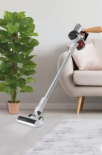 Пылесос вертикальный беспроводной Gorenje SVC216FMLW - фото 2